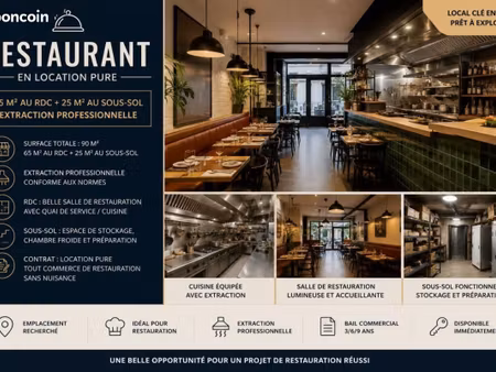 local restaurant 90 m²