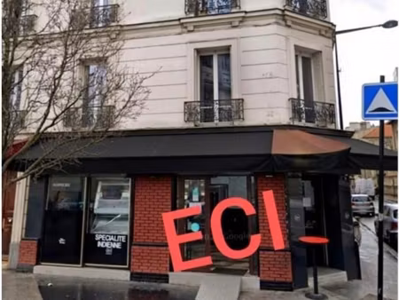 fonds de commerce restaurant 80 m²