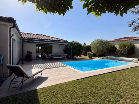 villa de plain-pied avec piscine – 121 m² – lherm