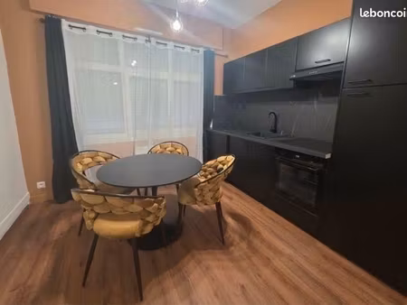 magnifique t2 de 40m² au rez-de-chaussée totalement meublé