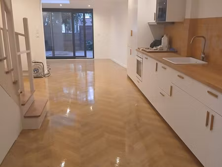 location duplex 100m2 refait à neuf avec grande terrasse- la madeleine - 10min du vieux li
