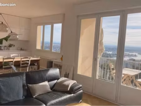 location courte 2-4 mois – appartement meublé  vue  balcon – sainte-foy-lès-lyon centre  à