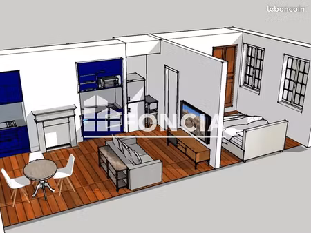 appartement 2 pièces 31 m²