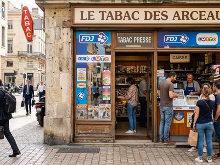 fonds de commerce tabac  presse  fdj 90 m²