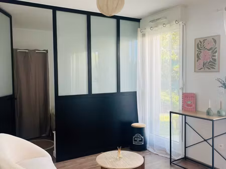 appartement meublé avec jardin privatif