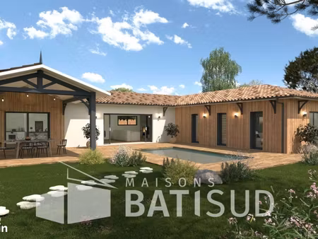 projet de construction d'une maison 160m² avec terrain à martillac (33)