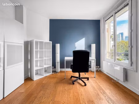 bien rare – appartement 2 pièces traversant et rénové  parking inclus