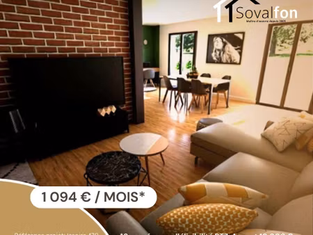 maison 4 pièces 90 m²