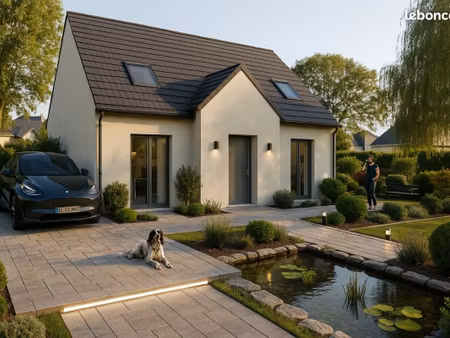 terrain 277 m² marines