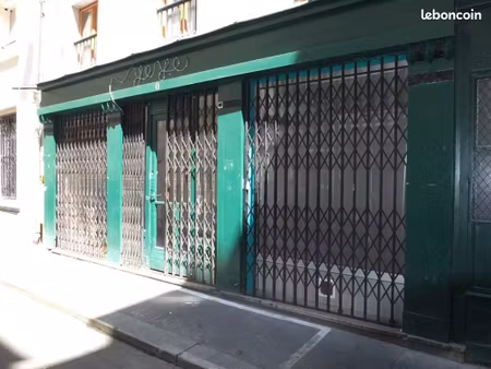 librairie  salon de thé 25 m² paris 10ème