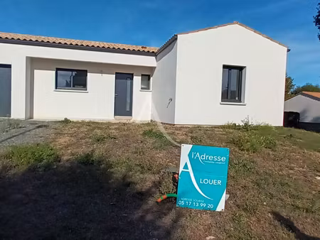 annonce location maison 5 pièces de 94m2 à saint sulpice d arnoult (17250) - paruvendu.fr 