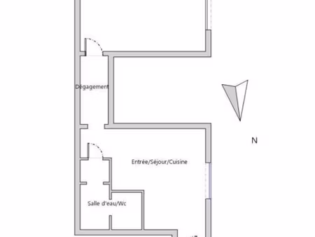 annonce location appartement 1 pièce de 25m2 à versailles (78000) - paruvendu.fr ref 99279