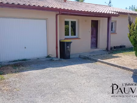 maison meublée t4 rénovée de plain-pied 90 m2 quartier j