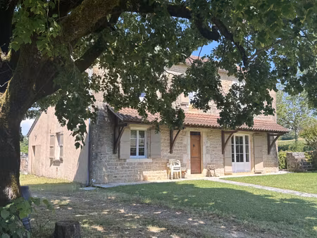 propriété avec deux maisons  un garage et des dépendances.