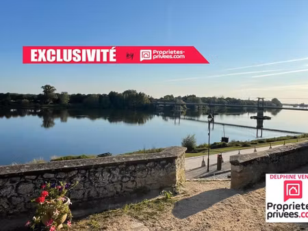 exclusivité - maison de 160 m² avec vue imprenable sur la loire à châteauneuf sur loire...