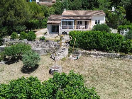 maison avec vue sur les cévennes - barjac