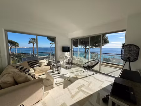 cannes – 2 pièces avec terrasse de 35 m² et vue mer exceptionnelle face à la mer...