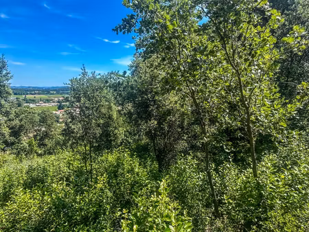 sur les hauteurs  magnifique terrain constructible