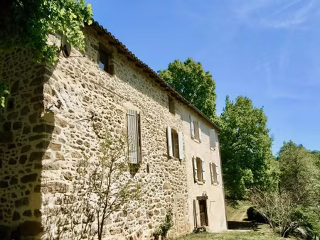 belle maison de caractère  renovation de qualité  sur plus de 4000 m2 avec puits  à figeac