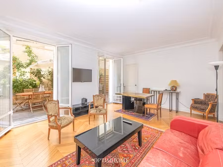 exclusivite - champ-de-mars - appartement 3 pièces avec terrasse de 33m² + patio de 5m²