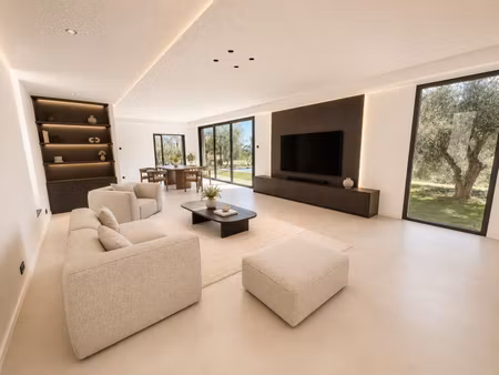 villa neuve - domaine fermé mougins
