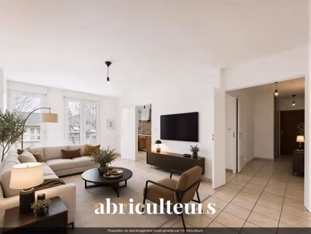 appartement 3 pièces - 69 4 m² - argenteuil centre