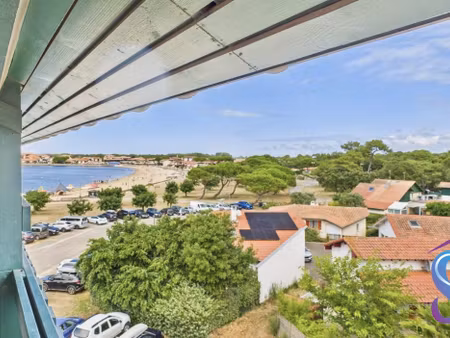 face au lac marin  t2 25m² entièrement rénové dans résidenc