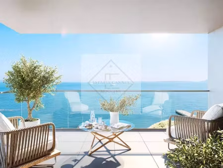 juan-les-pins – appartement neuf en première ligne face à la mer