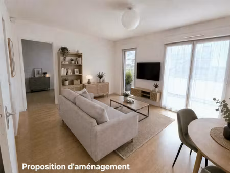 t2 à tours nord  43 m2  quartier st symphorien/monconseil