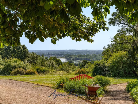 manoir - 7 chambres - 350 m2 - vue panoramique sur la loire