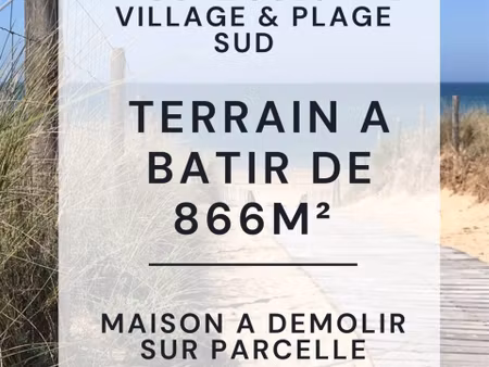 terrain à vendre rivedoux-plage