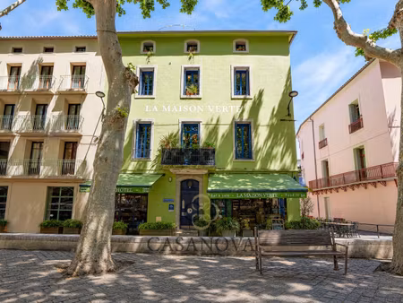 boutique hotel + restaurant rénové du xixe siècle au coeur de sète 335 m²