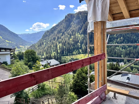 t4 neuf au coeur de chatel avec exposition sud ouest