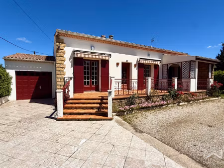 nathalie sinard vous présente à bollène - maison de plain pied - 102 m2 - terrain 777 m2 -