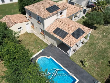 en exclusivite - villemoustaussou - 3 chambres - plancher chauffant - garage - piscine