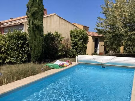 maison regusse 5 pièce(s) 100 m2 avec piscine