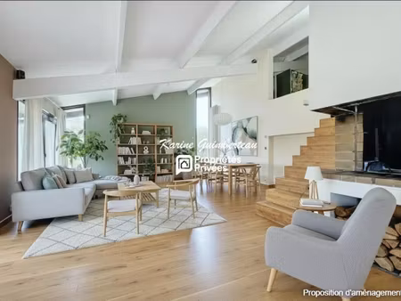 libourne - maison d'architecte 213 m² avec grand jardin
