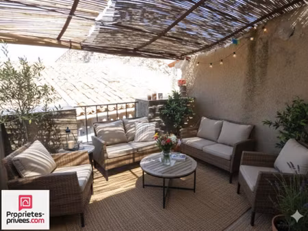 rians maison de village avec terrasse et garage