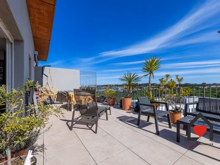 montpellier - la lironde - t3 75m² - dernier etage - terrasse