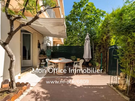 référence : 6809-nzw. - appartement 3 pièces - jardin - cave