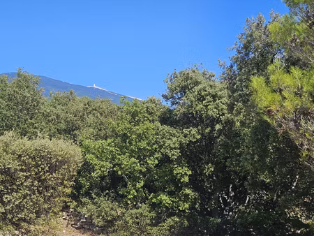maison environnement calme à bedoin avec grand garage et terrain arboré