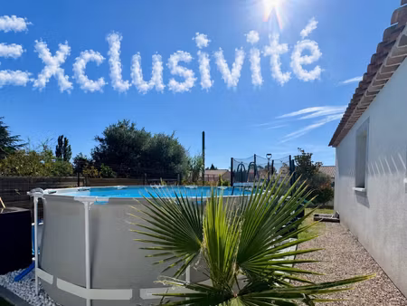 villa récente 4 pièces à vidauban - calme et confort