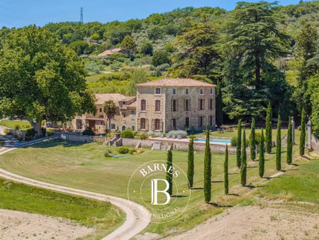 manosque – bastide provençale du xviiième – corps de ferme – grange rénovée – salle de...