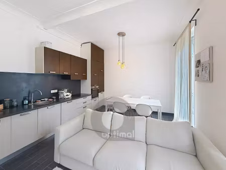 menton borrigo - appartement 3 pièces avec balcon