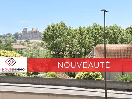 appartement avec vue sur la cité de carcassonne - emplacement privilégié !