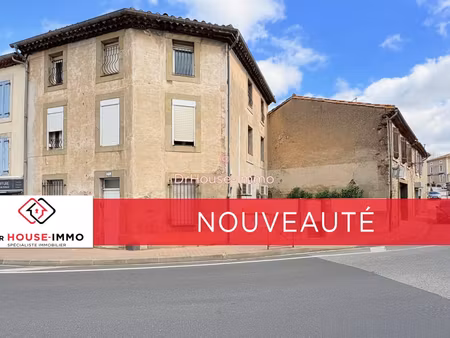 immeuble idéalement situé dans le coeur du village de trèbes