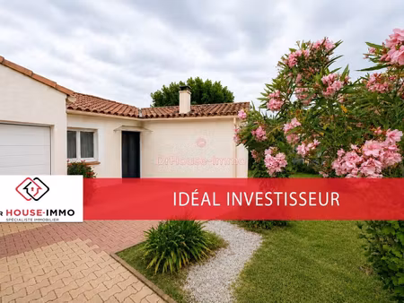 villa de plain pied pour investisseur