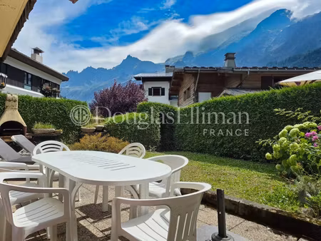 les houches - appartement exceptionnel avec vue imprenable sur le mont-blanc