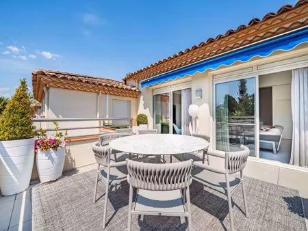 dernier étage d’exception à l’entrée du cap d’antibes - 3 chambres