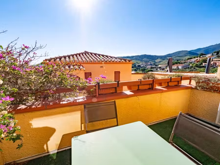 bel appartement lumineux et confortable à collioure